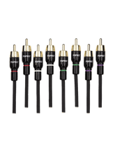 T-Spec V16RCA-174 V16 Series 4 Channel RCA Audio Cables - 17'